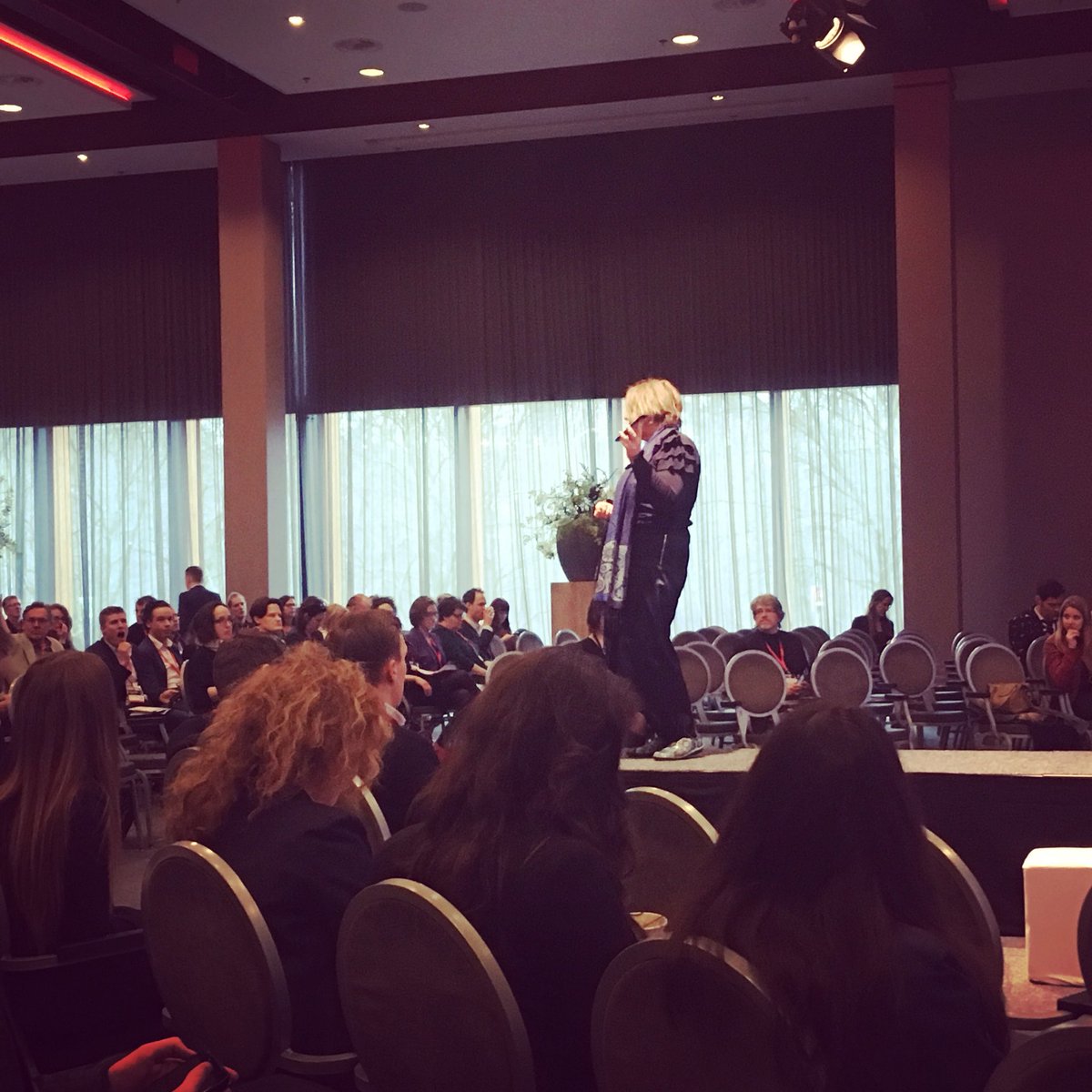 ShintoLabs's tweet photo. Alderman Mary-Ann Schreurs kicks off #beyonddata! ‘We are all living in the matrix controlled by Silicon Valley.’ #beyonddata18 https://t.co/ppEL3IaqMm