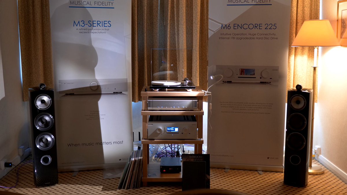 Pursuit Perfect System (@perfectsystem_) on Twitter photo Our @SvBristolShow Video Coverage continues - #hifi #bristolshow #speakers
Did you visit the <a href="/musicalfidelity/">musicalfidelity</a> <a href="/MF_HiFi/">Musical Fidelity</a> room with their NEW Nu-Vista Viynl Phono Stage and their Encore 500 serious all in one
with <a href="/BowersWilkins/">Bowers & Wilkins</a> speakers
Watch youtu.be/gvNH_oxAw70 Our @SvBristolShow Video Coverage continues - #hifi #bristolshow #speakers
Did you visit the <a href="/musicalfidelity/">musicalfidelity</a> <a href="/MF_HiFi/">Musical Fidelity</a> room with their NEW Nu-Vista Viynl Phono Stage and their Encore 500 serious all in one
with <a href="/BowersWilkins/">Bowers & Wilkins</a> speakers
Watch youtu.be/gvNH_oxAw70
