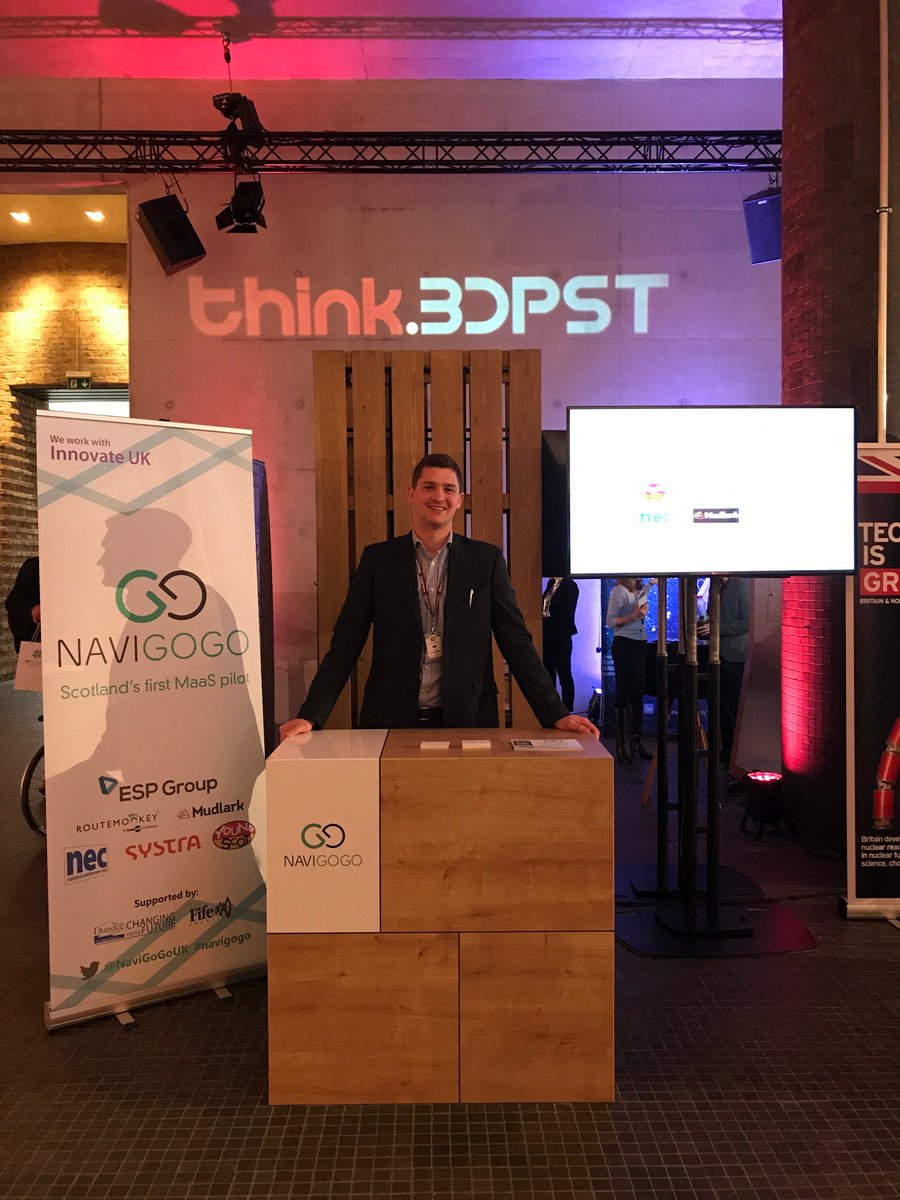 espgrp's tweet photo. David and Beth taking NaviGoGo to Hungary! #thinkbdpst @innovateuk @Karla_Jakeman @NaviGoGoUK @MaaSScotland https://t.co/UrtCwItUc3