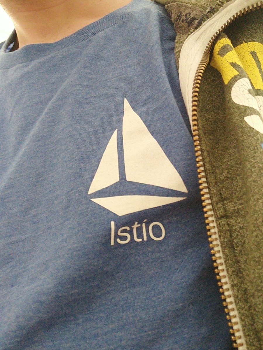 JoelASpeed's tweet image. Taking my new @IstioMesh tee I got at @IstioLondon for a spin. On an unrelated note, sprint planning is today #subtlehint #bringonthemesh