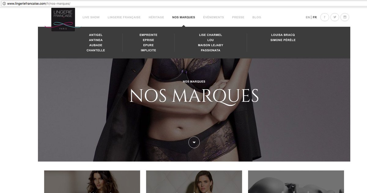 pointsensible's tweet photo. @Lingerie_FR Parmi les marques dont vous faites la promotion sur votre site pourriez-vous dire lesquelles fabriquent actuellement en France ? 
#LingerieFrançaise #MadeInFrance #PointSensible https://t.co/1F39axW3RF
