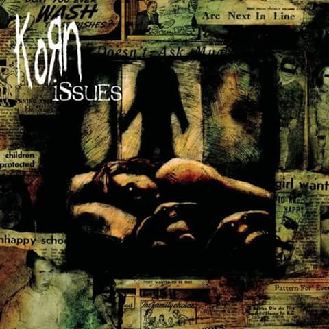 MetalNick's tweet image. Different covers to #Korn #Issues #KornIssues I'm missing one of them