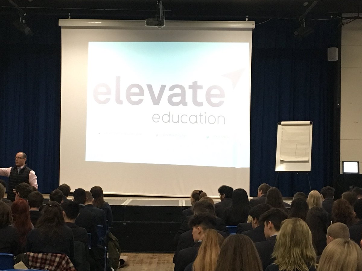 Year 11 are having another study skills/revision session with <a href="/ukelevate/">Elevate Education UK</a> preparing them for their exams.