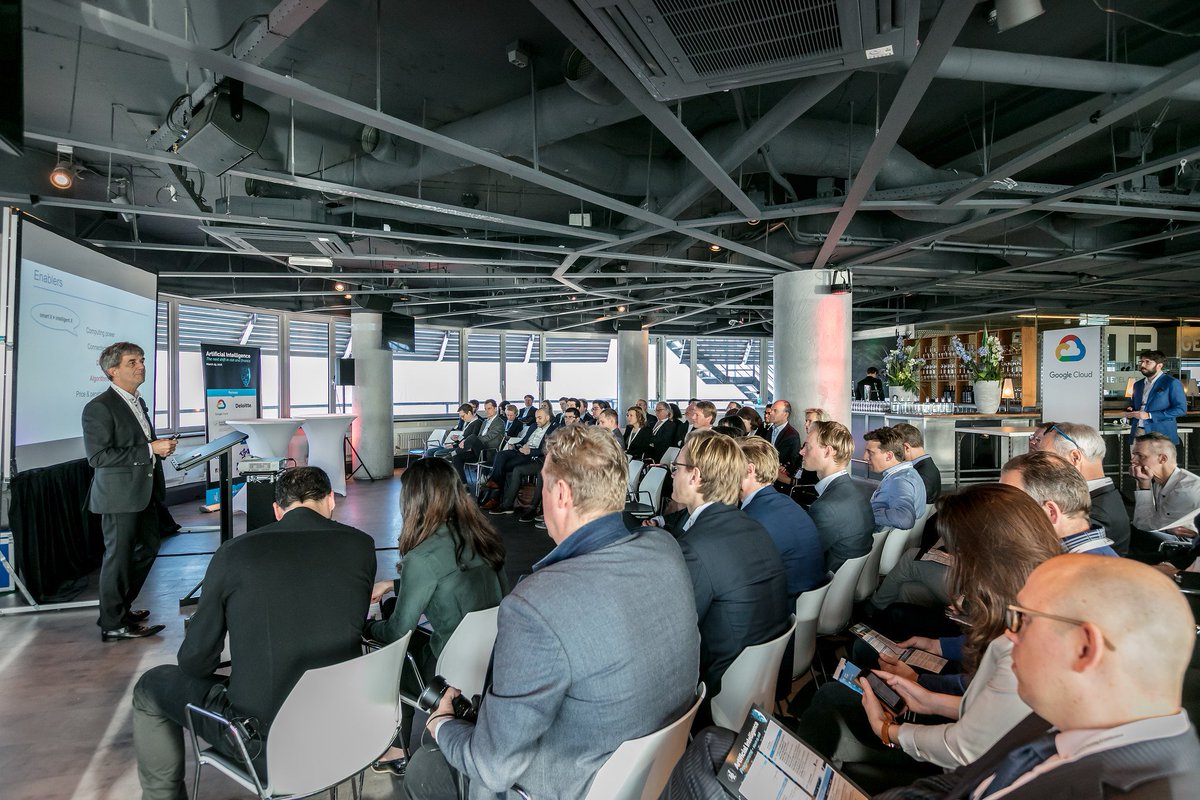 The Artificial Intelligence Event has kicked off! Today we discuss the added value, implementation possibilities and risks of AI in finance and risk! #AI2018