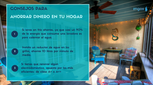 ImgasNatural's tweet photo. #Consejos para ahorrar en tu #hogar, ya sea en luz 💡o en agua 💧, puedes ahorrarte cientos de #euros al año 💶. https://t.co/7Rf8TxCOgY