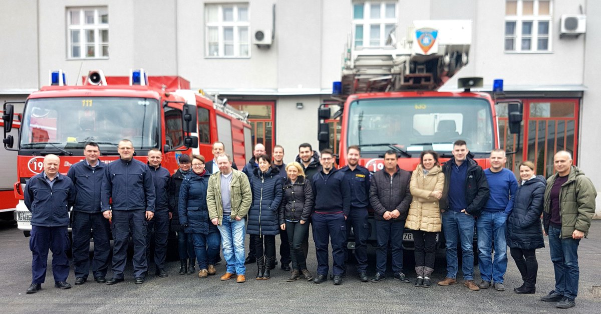 FireVallproject's tweet photo. The second meeting of FireVall project took place in Zagreb, Croatia on  21th and 22nd of March, 2018.  On the meeting each project partner  country presented the strategies of volunteer fire brigades for  recruiting new members in their countries.
#firevallproject @EUErasmusPlus https://t.co/8P49EqJloM