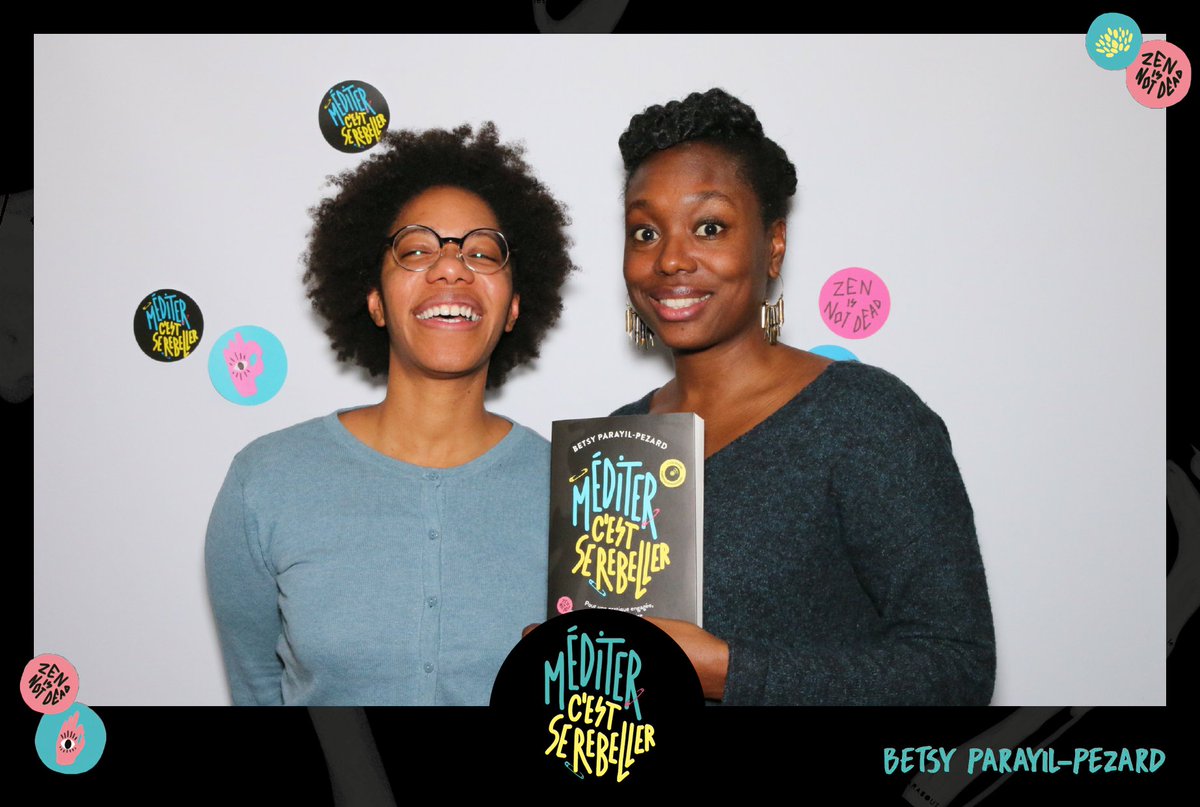 Souvenir de la soirée de lancement du livre « Méditer C’est Se Rebeller » (éd. Marabout) sortie en librairie le 14 mars ! #meditercestserebeller #zenisnotdead #punkmindfulness #marabout #betsyparayilpezard #feminalink #petitbambou #barameditation #mindfulnesssolidaire