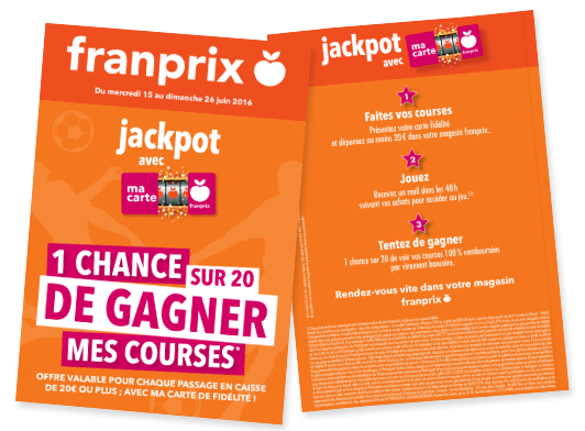 LuckyCart_DE's tweet photo. [Fallstudie] #Franprix verwendet in seinen Geschäften #PromoGaming, um sich von seinen Wettbewerbern abzuheben >> https://t.co/vwd6yqiy2F https://t.co/H40UyqFN8L