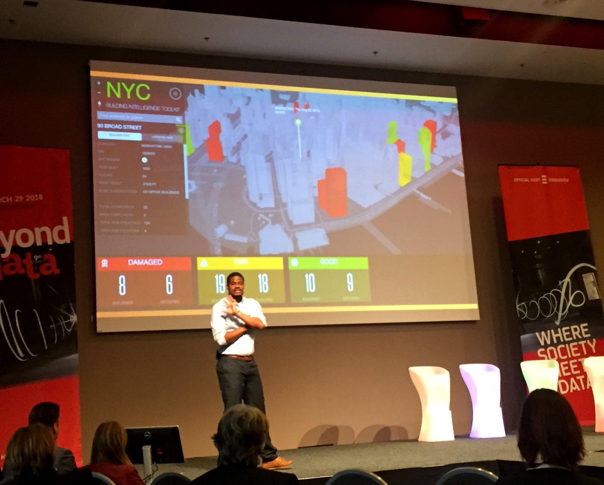MoniqueRoosen's tweet image. Impressive! Building data which is available to new york city, what you can predict with that and visualisation #BeyondDataevent