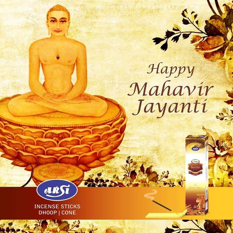 arsiincense's tweet photo. Adopt the path of Truth, Knowledge and Non-violence...
Happy Mahavir Jayanti!🙏🙏

#MahavirJayanti #NonViolence #IncenseSticks #Perfumes #God #SandalIncense #Incense #GodMahavir #Truth https://t.co/l2XLIHcgiE