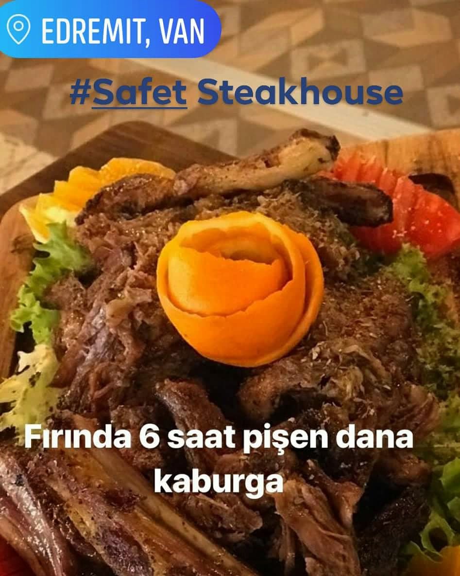 Şimdi Tam Zamanı...Van Edremit Saf ET Steakhouse Misafirlerini Ağırlamaya Devam Ediyor...
🍍🍗☕🔪🥄🍴