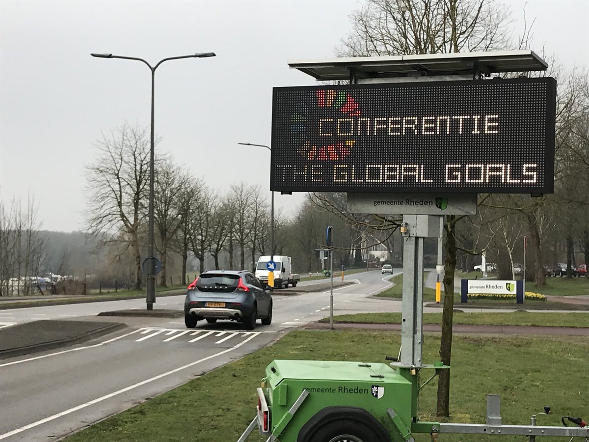 #GlobalGoals in de gemeente @Rheden. We gaan er #ECHT voor! Zaadjes planten waar mooie dingen uit gaan komen.