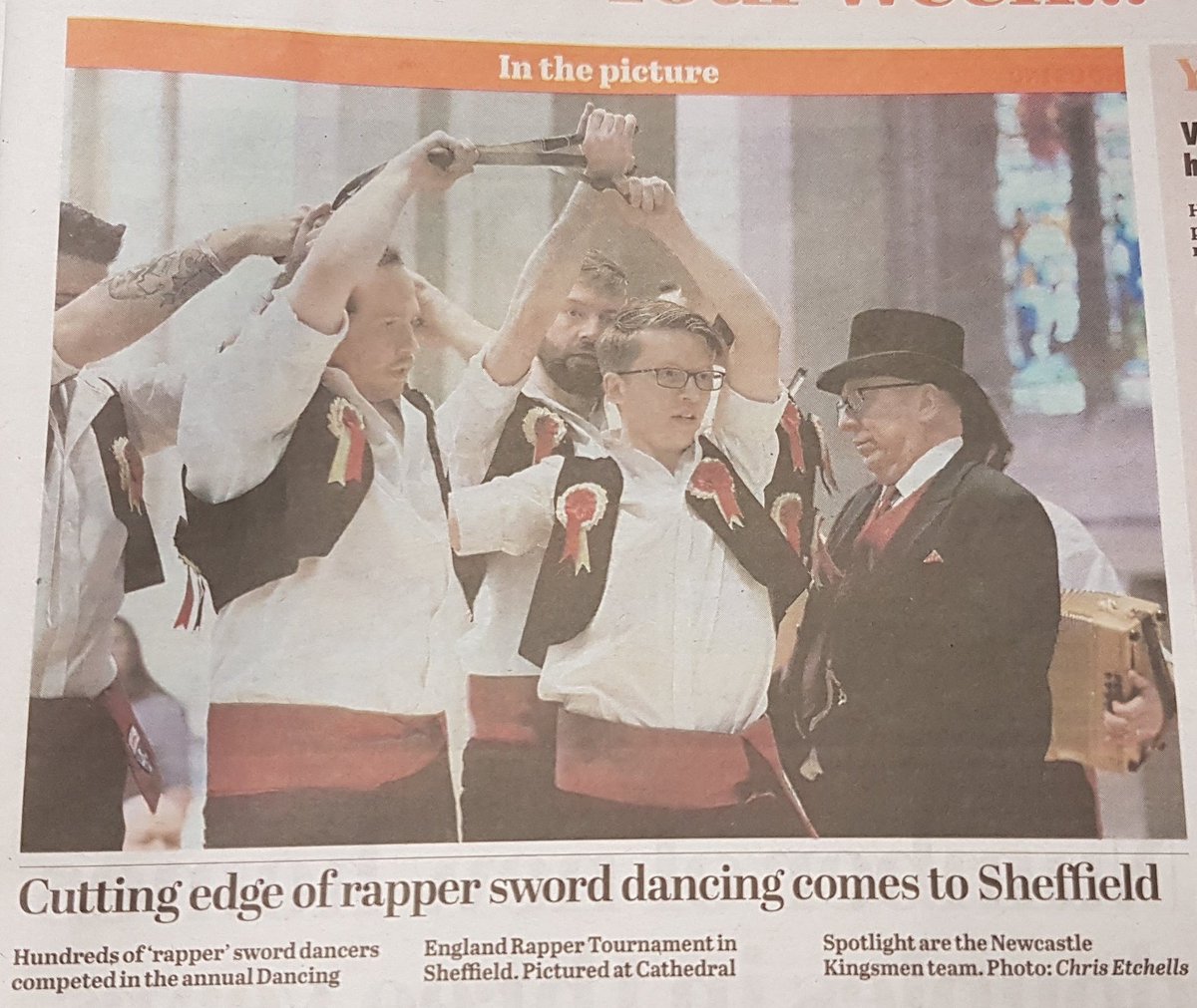 .<a href="/KingsmenSword/">Newcastle Kingsmen</a> made the <a href="/shftelegraph/">Sheffield Telegraph</a> at @dert2018