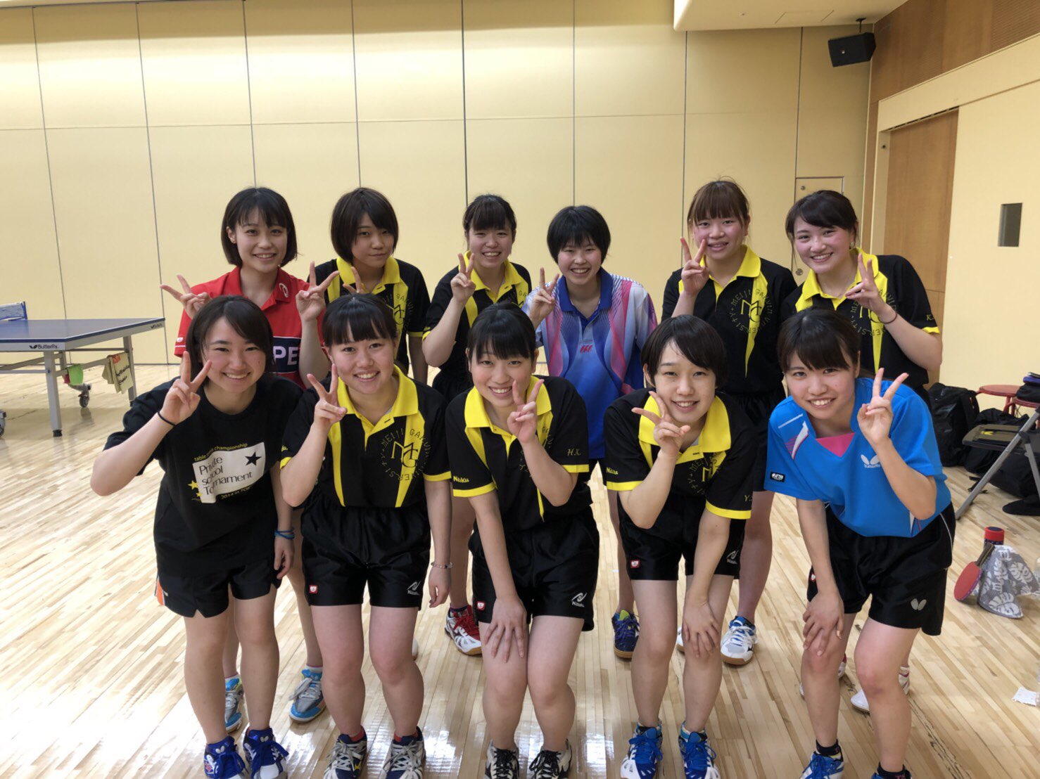 日本女子体育大学卓球部 على تويتر 今日は明治学院大学さんが 練習に来てくださいました 団体戦をしたりたくさんゲームを することが出来ました ありがとうございました 是非またよろしくお願いします お互いリーグ戦頑張りましょう