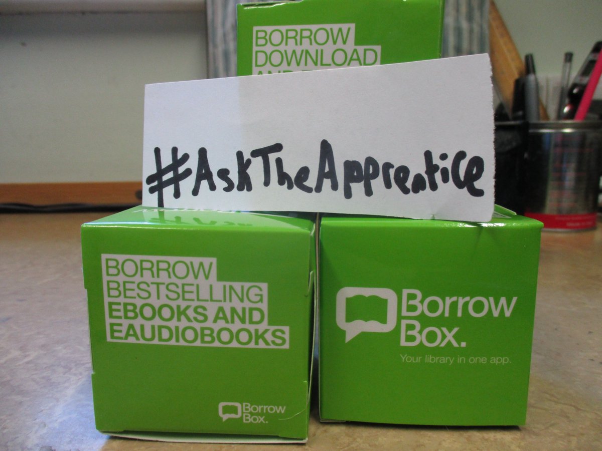 What to know more about our free ebook loaning service Borrowbox? #AskTheApprentice Justin to find out! #LancsLibsApprentices