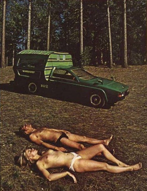 LienhardBild's tweet photo. #ToyotaThursday 

concept car: ‘72 #Toyota RV-II https://t.co/x75bG50pS8
