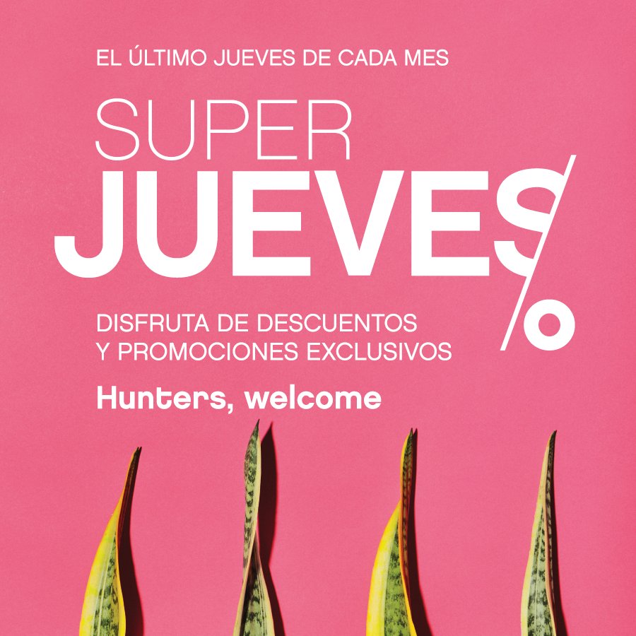 Madrid_Style's tweet image. ¡HOY ES #SUPERJUEVES! Consulta aquí todos los descuentos especiales de hoy ---&amp;gt; ow.ly/cyFQ30j9jCF