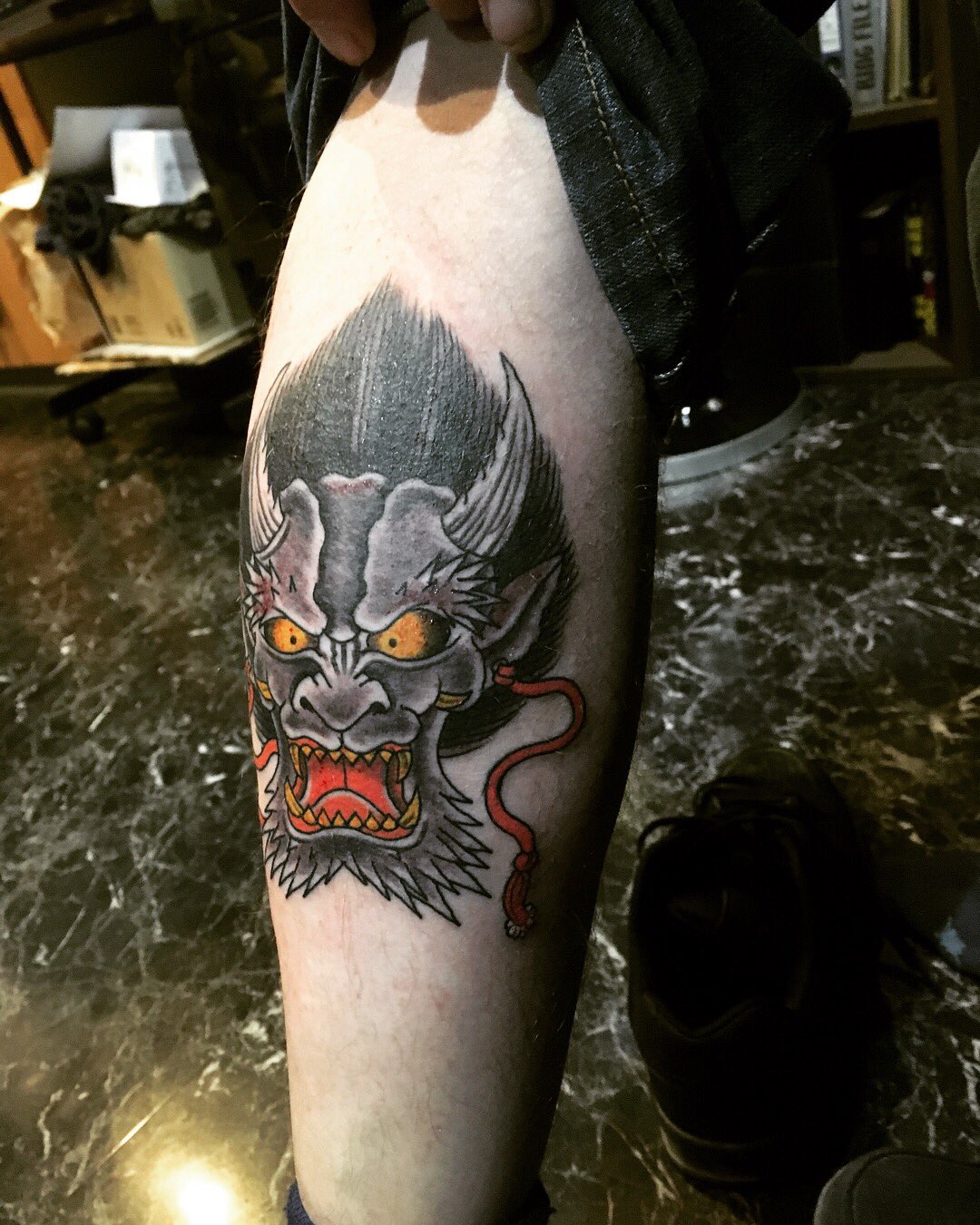O Xrhsths 初代 彫天 Horiten1st Sto Twitter Devil Oni Japanesetattooartgalleryten Horiten Nara England イギリス 鬼 ワンポイントタトゥー 彫天 奈良 ジャパニーズタトゥーアートギャラリー天 T Co Auikm6jp7e Twitter