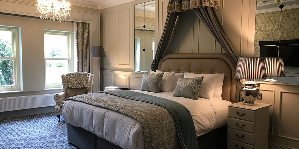 gdcinteriorsltd's tweet photo. Our recent work for the amazing @BallyseedeCastl  includes the Magnificent extension. This #luxurious room is set within equally as superb surroundings and is ideal for a special occasion. https://t.co/GmuTLgLfFX