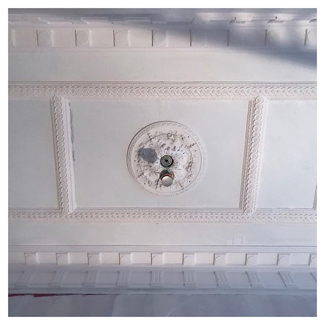 Meredith Heron On Twitter Our Foyer Ceiling Treatment Featuring