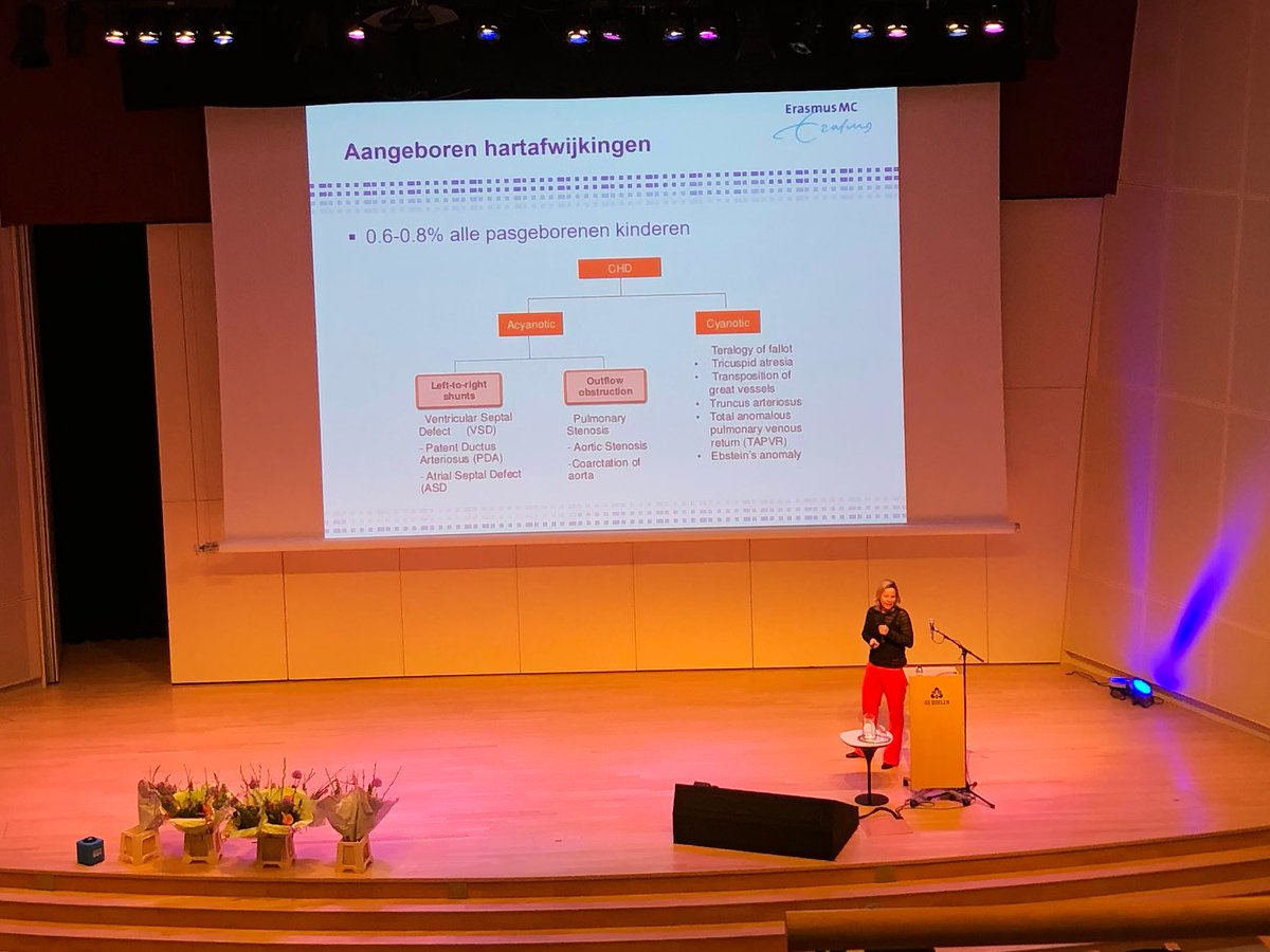 WesRotterdam's tweet photo. Drs. Ulrike kraemer over aangeboren hartafwijkingen. Aan haar de taak iedereen wakker te houden na de lunch. #WES2018 https://t.co/1PGb4A9swj
