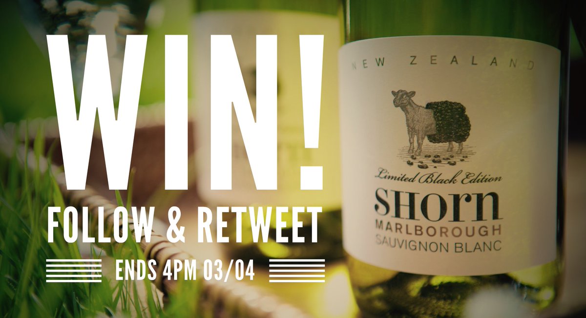 Happy Easter!

As promised, we have a Shorn Easter #giveaway!
For a chance to #win a bottle of Shorn Sauvignon Blanc, just follow Shorn and retweet.

Good luck everyone ☺️
#Competition 
Ends 4pm 03/04 - UK only
