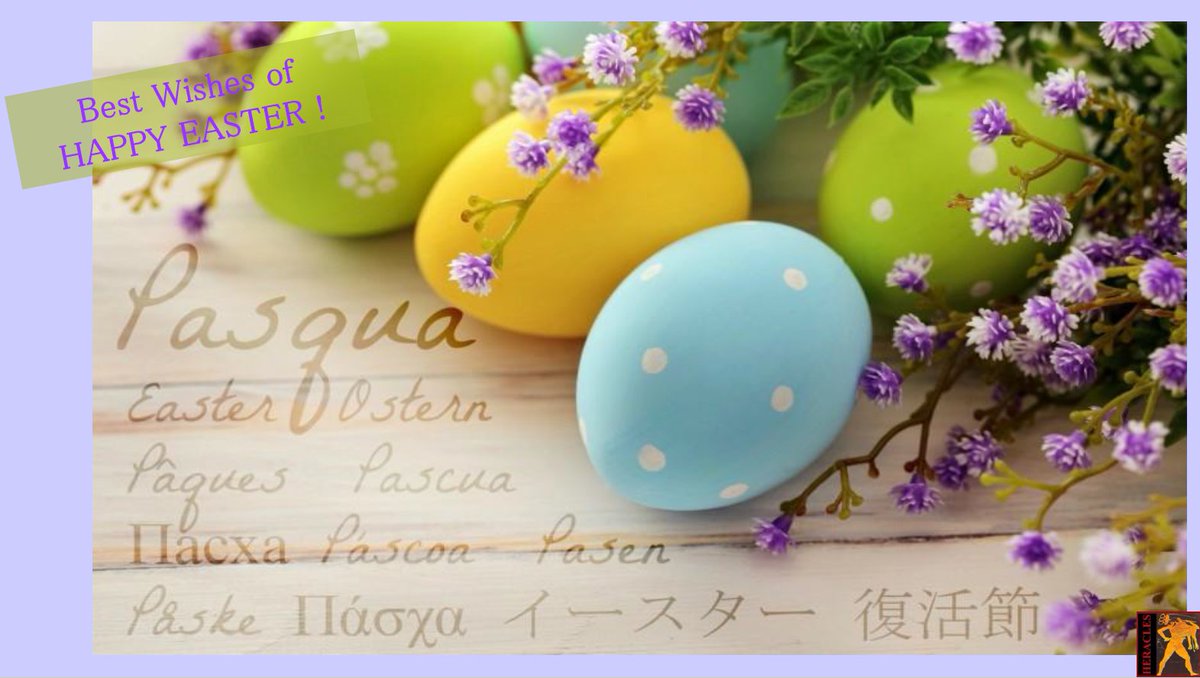 HERACLESProject's tweet photo. The HERACLES consortium wishes you an Happy Easter https://t.co/gmNPdkSBou
