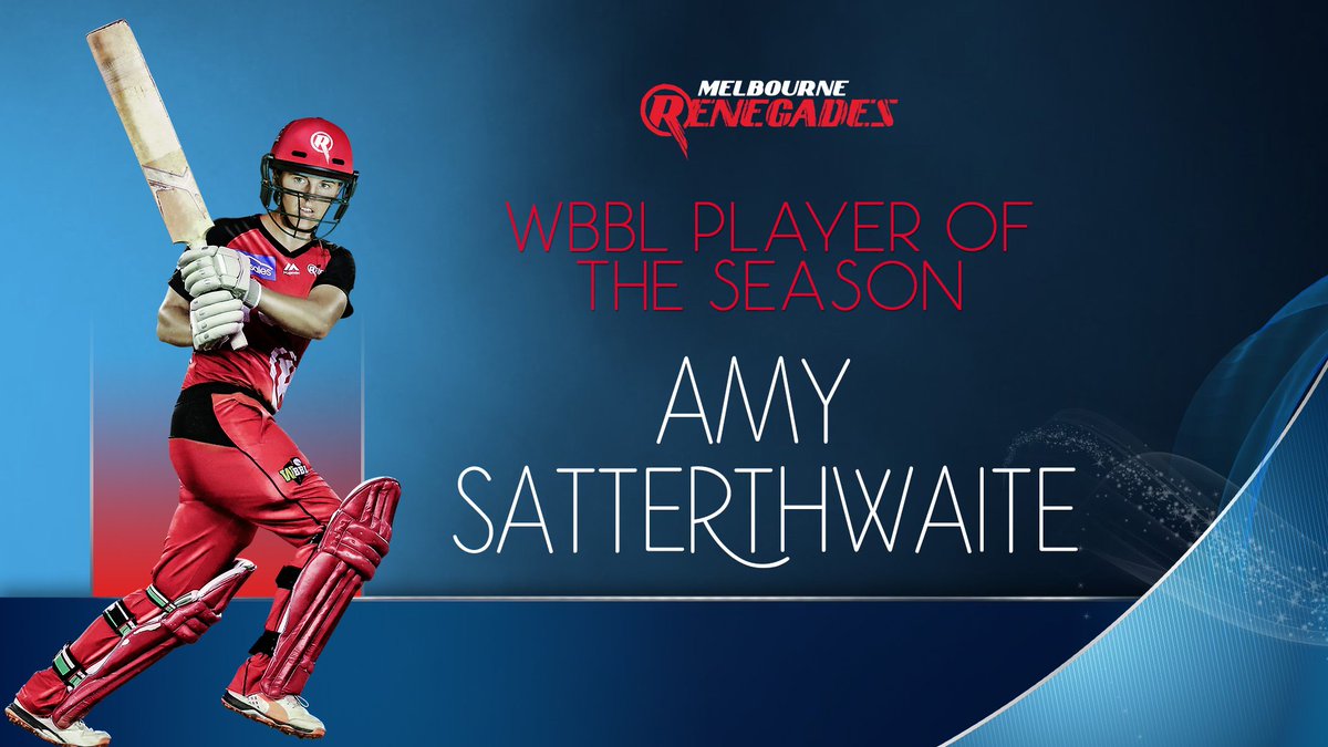 cricketvictoria's tweet photo. The @RenegadesBBL Player of the Season awards go to @tomcooper26 and @AmySatterthwait #GETONRED π΄π΄π΄ #CVStateAwards https://t.co/QlTCbqgrp9