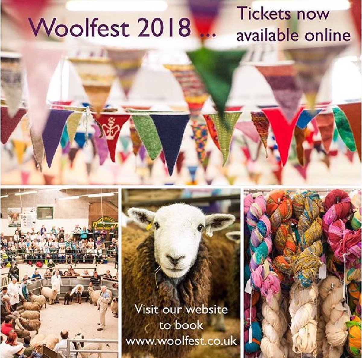 WoolfestGB's tweet photo. Tickets for #Woolfest2018 available now from the website. Avoid the queue with priority entrance for advance ticket holders. Friday night Spin In tickets also online. https://t.co/BGrWwZSEob https://t.co/ToxpyFamBt