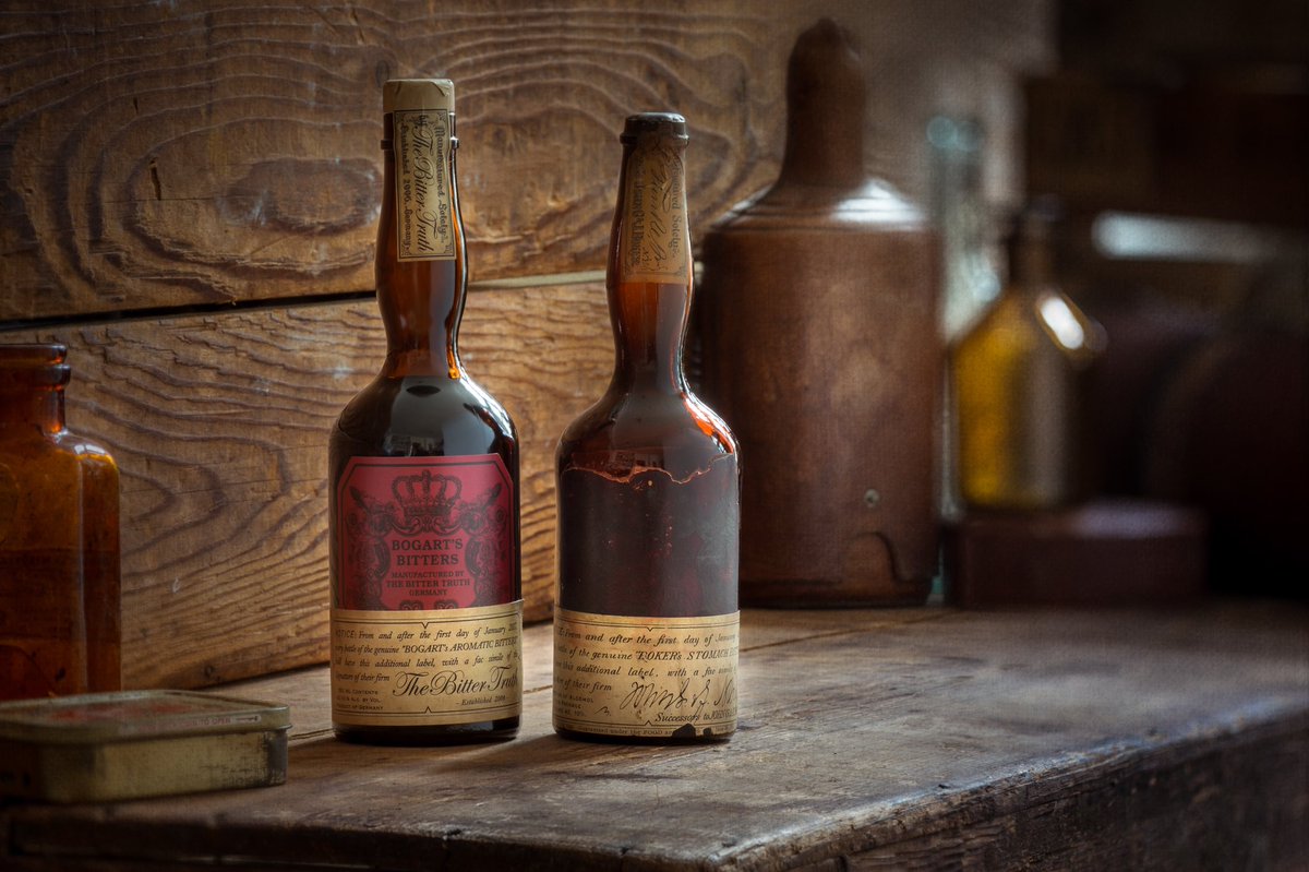 YOURBITTERTRUTH's tweet photo. rivived from the dead! #bogartsbitters #bokersbitters #bokers #bogarts #bokers #thebittertruth #thebittertruthcompany #jerrythomas #vintage #bitters #cocktails #drinks #heritage @vwsimports https://t.co/Uz33wNU4yA https://t.co/q6vYLS6utQ