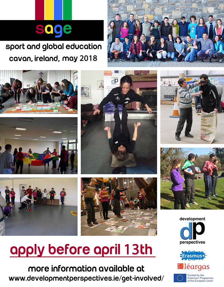 S4D_Ireland's tweet photo. Sport and Global Education 2018
What: Training Course and Learning Experience
When: 22nd to the 28th of May 2018
Where: Castle Saunderson, Co. Cavan, Ireland.
https://t.co/mNPv7uB9z0. https://t.co/wNNgz3gU2M