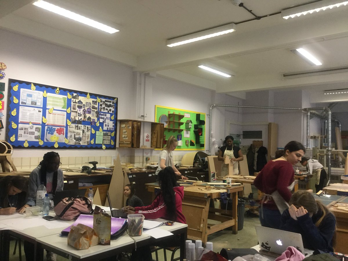 DTWGSG's tweet photo. Year 11 working hard on their product design during the first day of the holidays! Well done girls - keep it up! @WilmingtonGSG https://t.co/qjv4WyMZr6