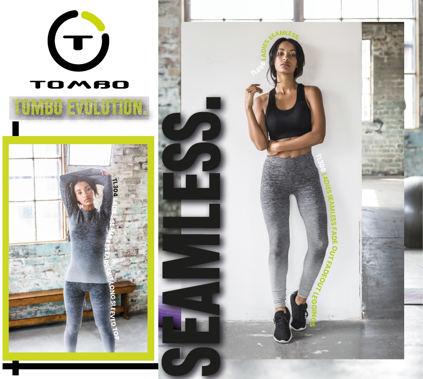 TomboClothing's tweet photo. << Go SEAMLESS >> Tombo Seamless collection is a range of figure sculpting, silhouette styles created in cool ombre colouring. Total Seamless. Total Comfort. Total Tombo. #tombo #seamless #style #fashion #ombre #keepfit #sportsclothing #run #yoga #active #stayfit #ftiness #sports https://t.co/gvK93eH6Qz