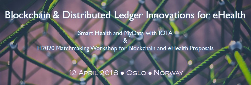 DBRK_Gupta's tweet image. Want to know more about #Blockchain, #Tangle, #DistributedLedgers ..... and how they are beneficial for you? Want to know about the EU Funding opportunities in this area? Then attend this event on 12 April @ Oslo Cancer Cluster. oslocancercluster.no/events/event/b…