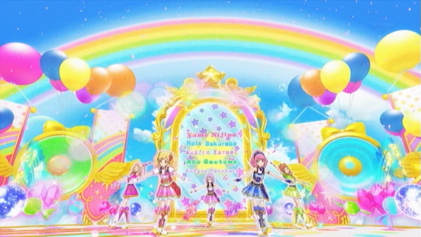 デュミ アイカツスターズ 最終回 ステージは アイカツステップ にかえってきた これまでのアイカツ スターズ を振り返る演出もついて アイカツ 武道館がアイドル活動 にかえってきて終結したことも思い出させるような 最高の アイカツスターズ