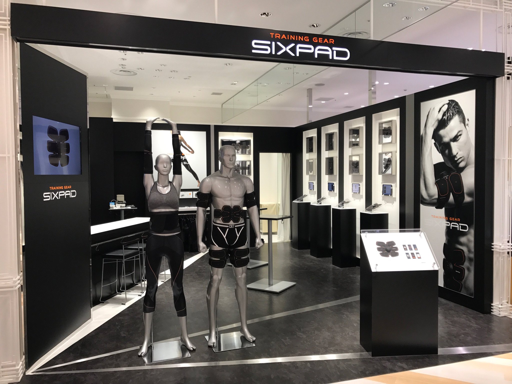 SIXPAD on Twitter: "【本日3月29日、東京ミッドタウン日比谷にSIXPAD STOREがOPEN!!】 女性のSIXPAD ...