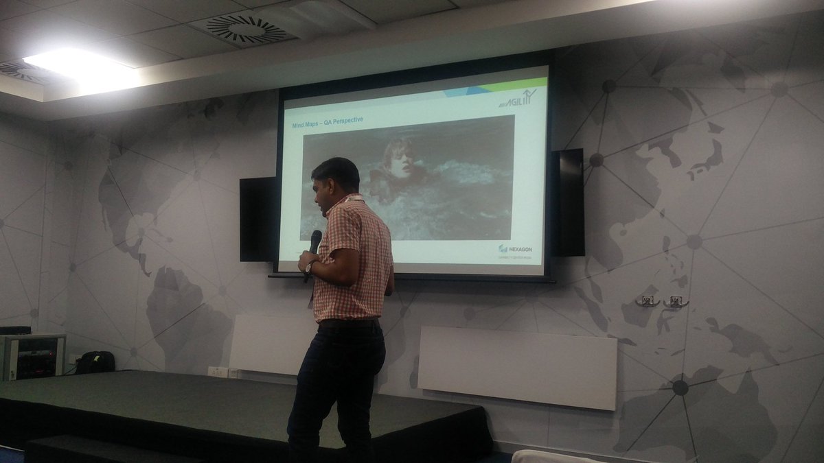 MadhuLambu's tweet photo. Mind maps and its application in software test planning! Mind boggling :) #HCCIProcessDay @HexagonCCI https://t.co/wW4tz8huML