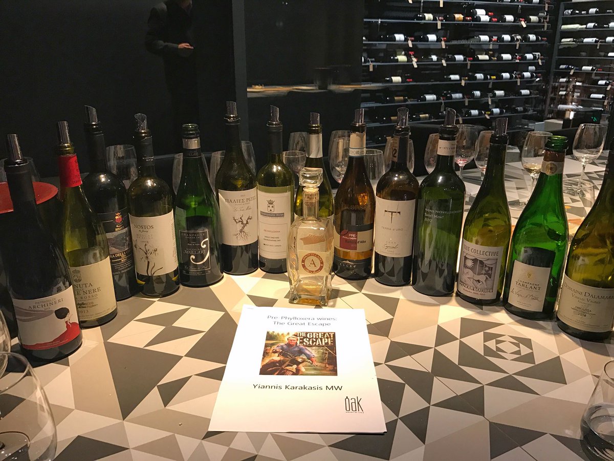 ykarakasisMW's tweet photo. Survivor roots from #prephylloxera vines. A rare tasting with wines from France, Italy, Spain, Greece and Serbia. New story in https://t.co/cLFfB8kXXt https://t.co/lSKeT8ihNm https://t.co/wJZo5CZdiO