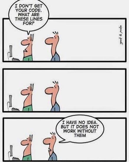 manopatano's tweet image. Computer programmers be like... 
#Programmer #Codewriter