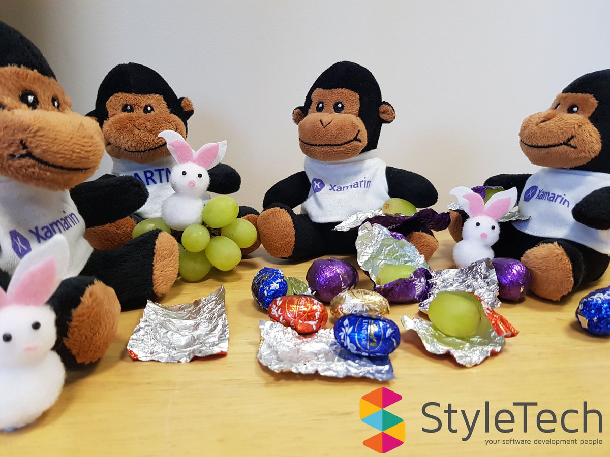 The monkeys are wreaking havoc! Is it a grape jape or a new gorilla health scheme?! #EasterFoolsDay #HealthyOffice