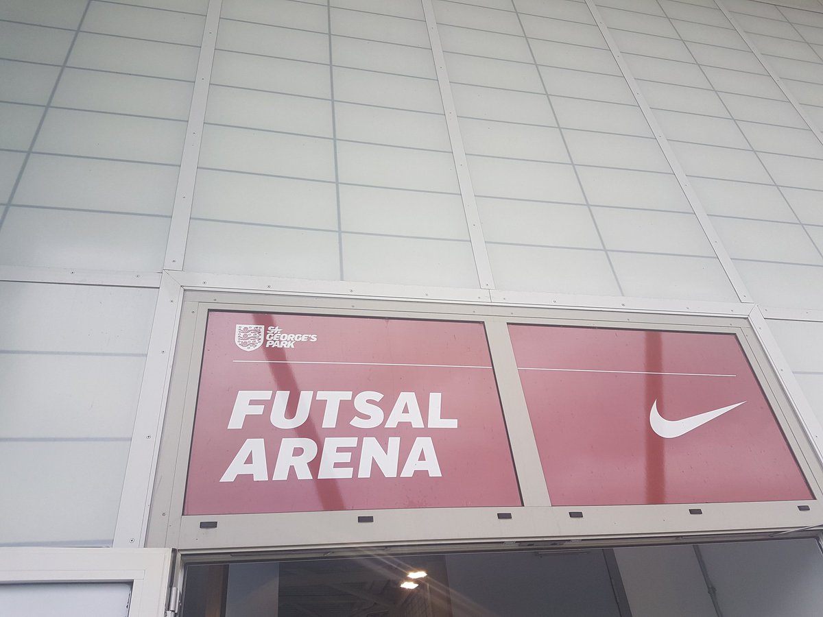 Checking in 📍

We're at <a href="/StGeorgesPark/">SGP</a> for the @EFLTrust_Futsal All Stars Tournament. Good luck to Ben &amp; Joe who are representing the gas! 👊