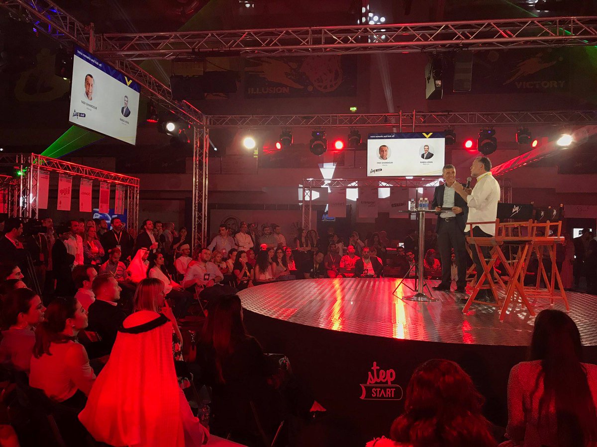 Baytcom's tweet image. We're currently at @stepconference , where we gave a talk on "Hiring for Startups" and our CEO Rabea Ataya gave insights along with other industry leaders. #STEP2018 #STEPstart #Dubai
Images courtesy of @thisisaby @MBCHope @Eventtus