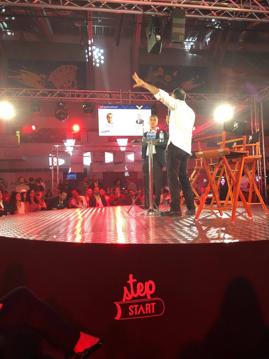 Baytcom's tweet image. We're currently at @stepconference , where we gave a talk on "Hiring for Startups" and our CEO Rabea Ataya gave insights along with other industry leaders. #STEP2018 #STEPstart #Dubai
Images courtesy of @thisisaby @MBCHope @Eventtus