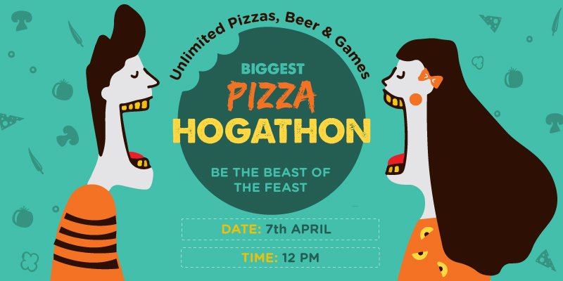 MojoPizzas's tweet photo. A Weekend full of FREE Pizzas! FREE Beer! &amp; Awesome Games.🍕🍻🎮
The Biggest PIZZA Hogathon is here!😋

Date: 7th April
Time: 12 PM

Hurry! Register Now!👈
https://t.co/RvwRfxJXgx

#BiggestPizzaHogathon #DoublyLoaded https://t.co/pp9Zaq44gS
