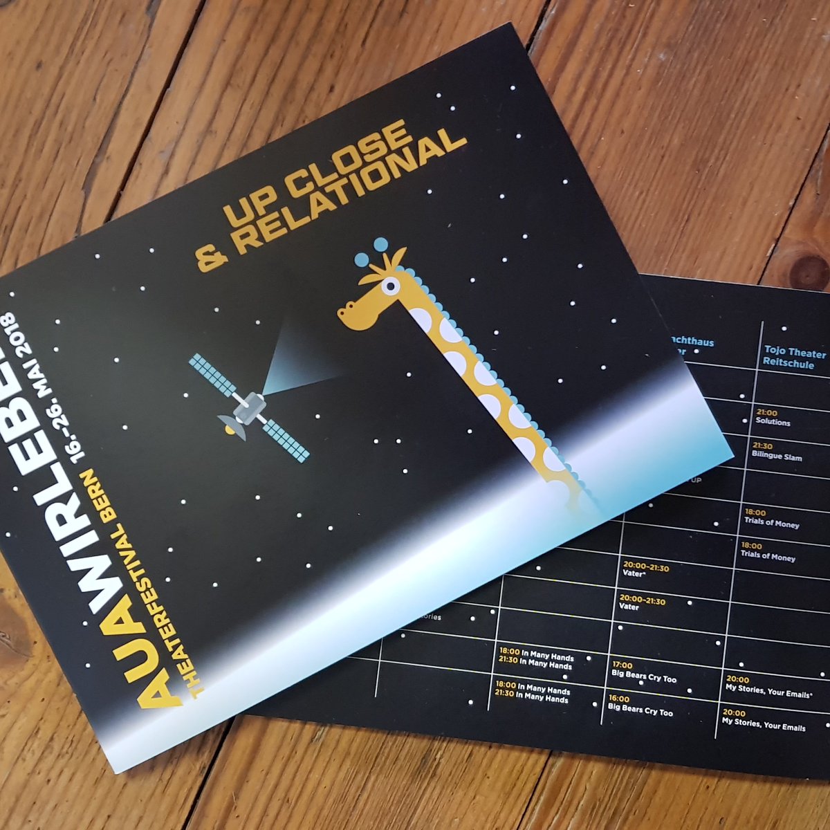 Our programme is online! Check it out under auawirleben.ch