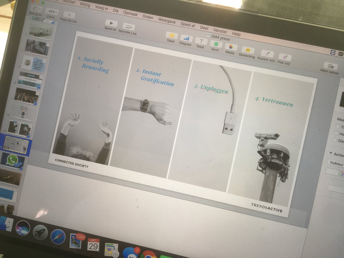 Getting ready for presenting our #trend report from <a href="/pimonline/">PIM Updates</a> at the Dutch Marketing Award at <a href="/AdfoEvents/">Adformatie | Events</a> tonight #DMA18
