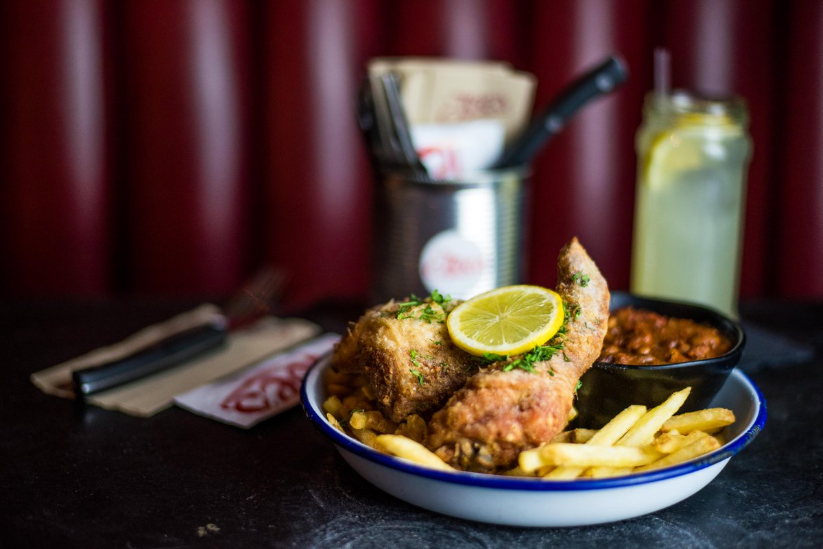 Join us today between 12pm and 4pm and enjoy our Blue Plate Special for just £10! See y'all there!