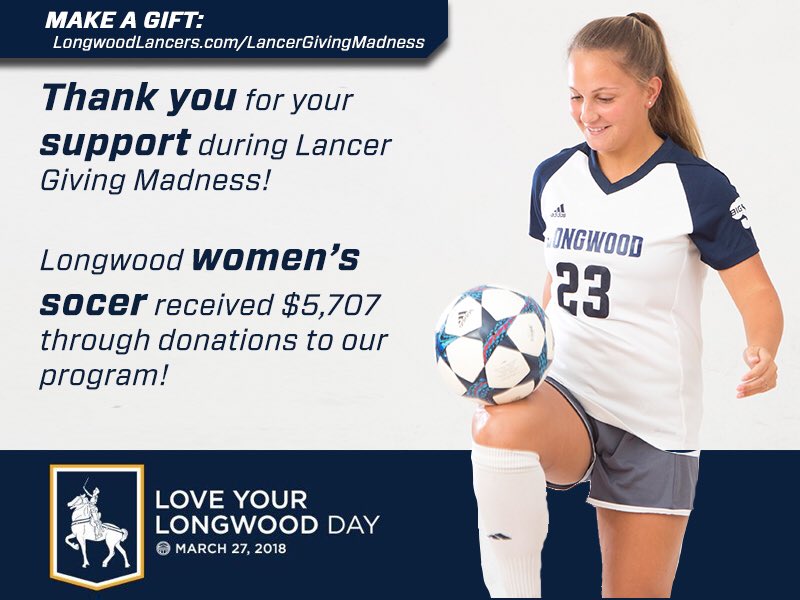 Thank you, Lancers! We couldn't have done it without you! #LancerGivingMadness #GoWood