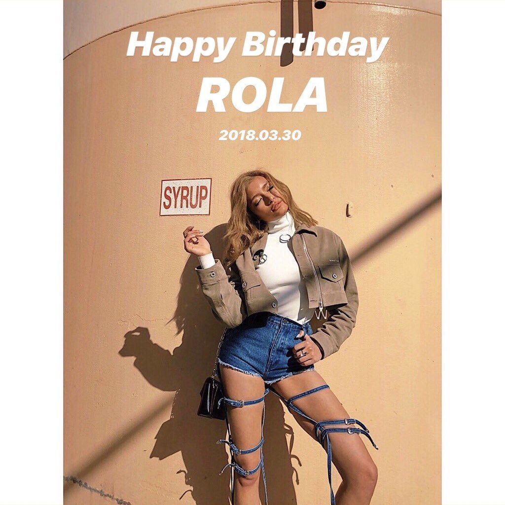 rin_rola's tweet photo. @RolaWorLD 
ローラお誕生日おめでとう！🎂

自分の夢に向かって自らアクションを起こして海外で活躍してて……毎年飛躍していくローラを応援できることが幸せ！！
何事にも一生懸命で真面目で物事を明るく捉える内面、ほんまに尊敬！
一番憧れる女性です♡
#ローラ生誕祭 https://t.co/VWO7oY5doL
