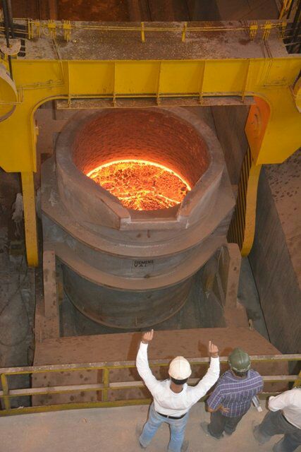 MECONLimited's tweet photo. #MECON provided Design, Engineering and Consultancy services for hot metal handling system of @SAILBSP1 under 7.0 MT MODEX programme. Successful trail of hot metal transportation through torpedo ladle has been achieved at Bhilai Steel Plant. @ChBirenderSingh https://t.co/J5bfvwG3Ed